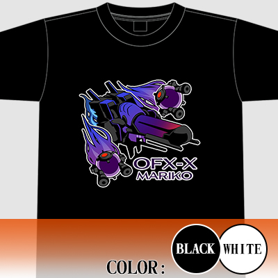 【アパレル】R-TYPE FINAL3 OFX-X “MARIKO” Tシャツ